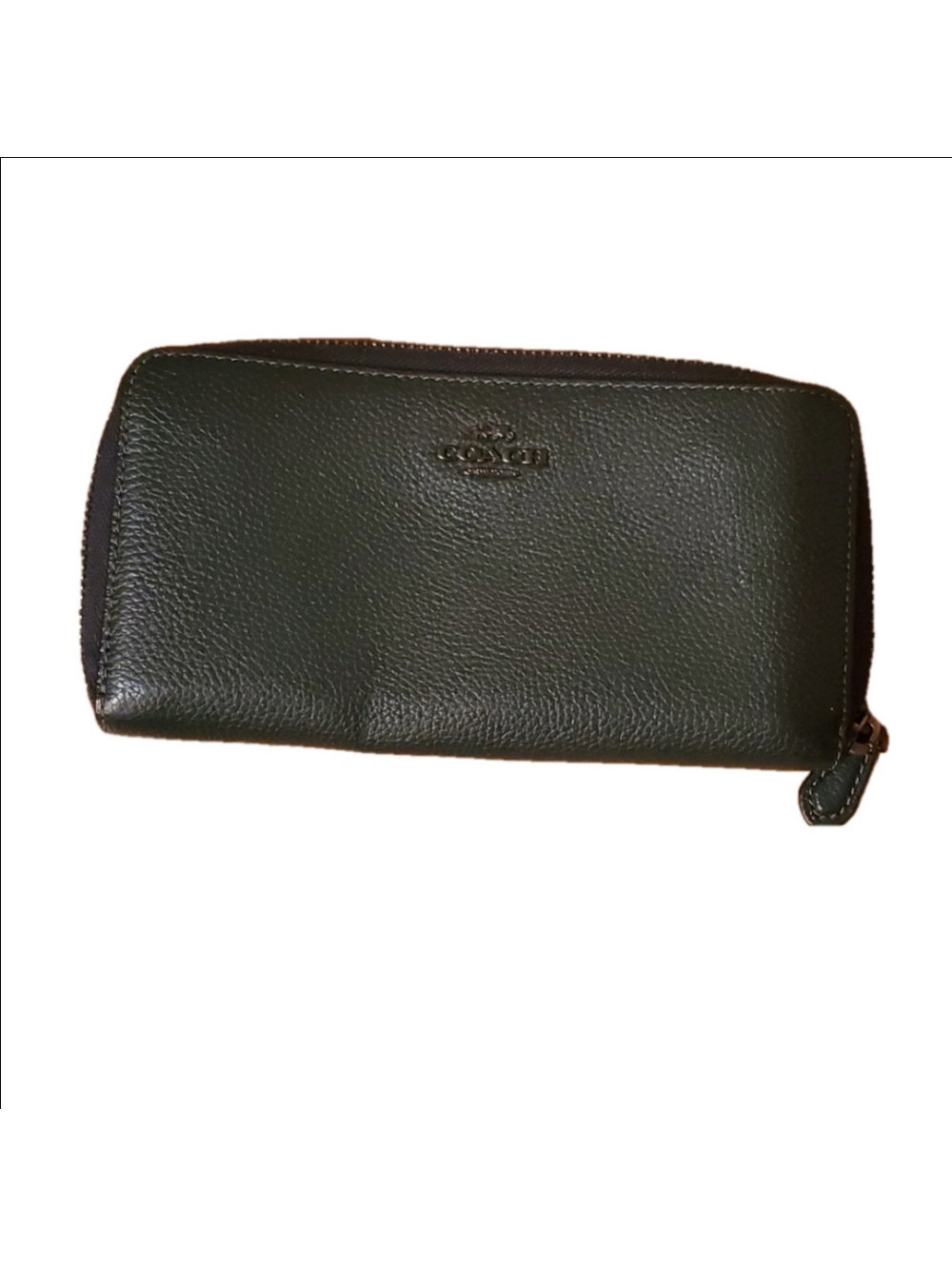 Coach Accordian Zip Wallet w2.